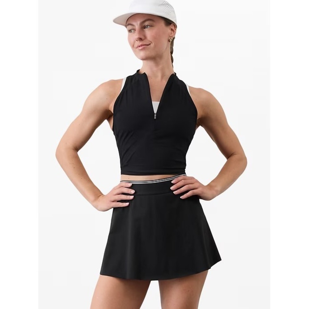 Athleta Ace Advantage Black‎ Athletic Skirt Medium